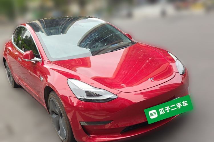 Used Tesla Model 3 2020 Refreshed Version Long-Range Rear-Wheel Drive Front Right 45 Deg