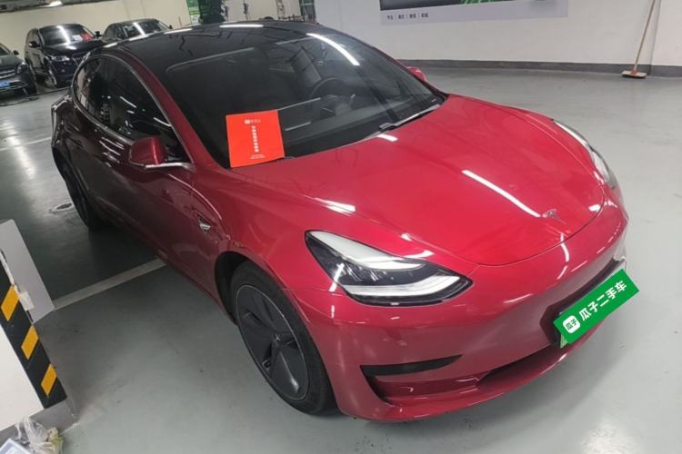 Used Tesla Model 3 2020 Revised Version Standard Range Rear-Wheel Drive – Upgraded Edition Front Right 45 Deg