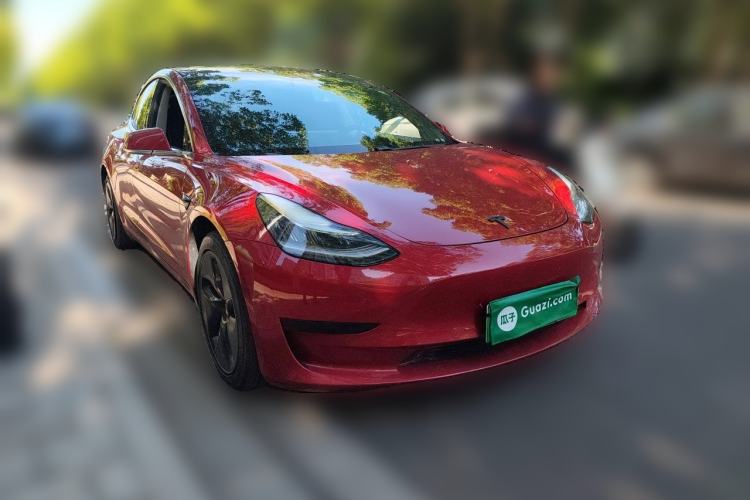 Used Tesla Model 3 2020 Standard Range Rear-Wheel Drive Upgraded Version Front Right 45 Deg