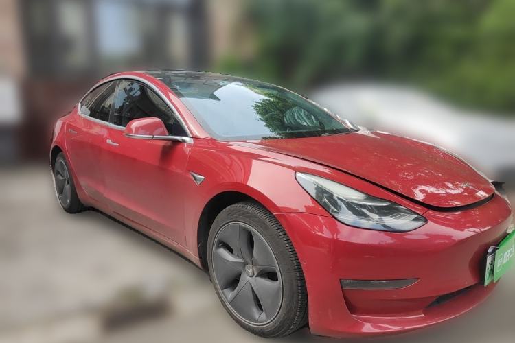 Used Tesla Model 3 2020 Refreshed Version Long-Range Rear-Wheel Drive Front Right 45 Deg