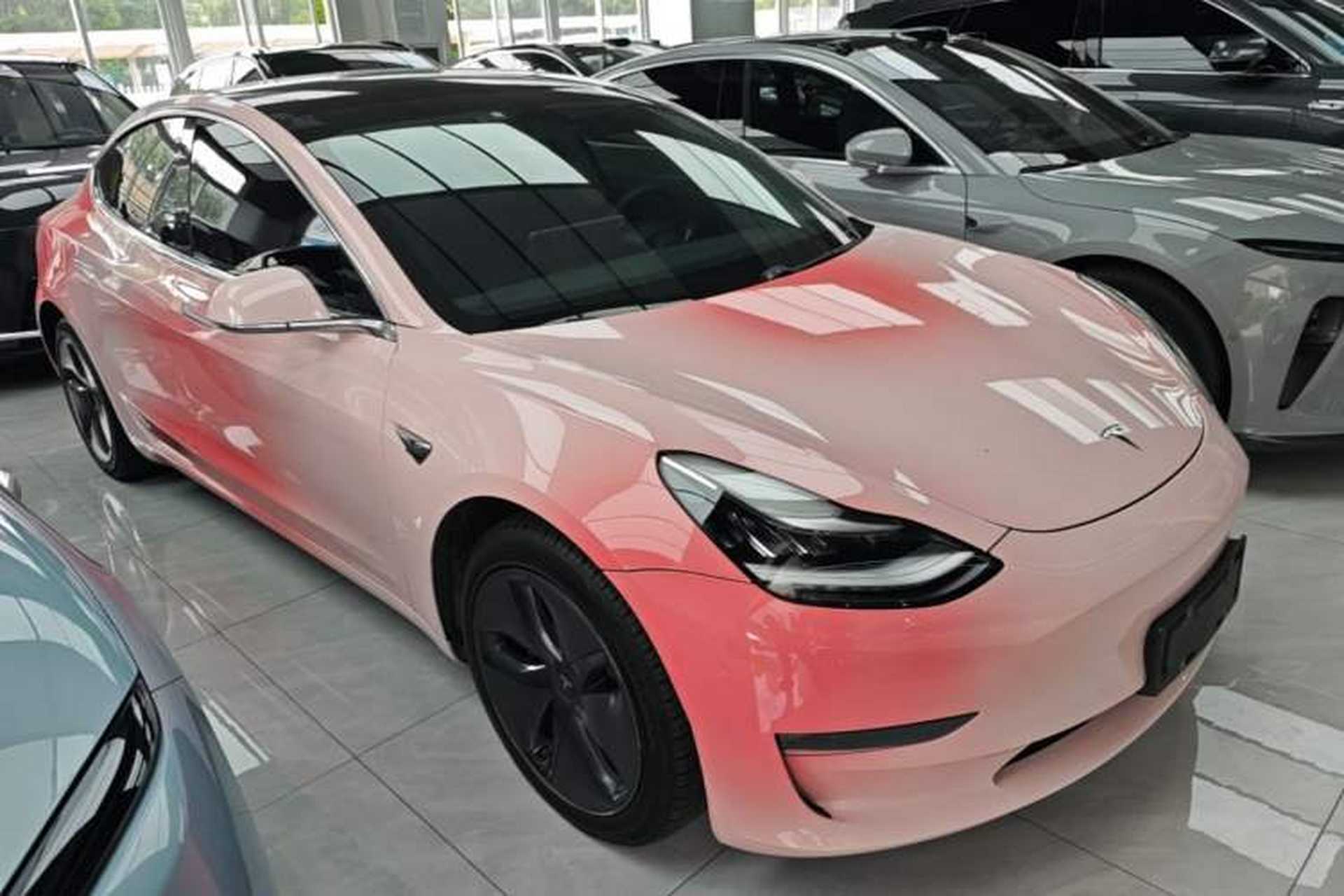Used Tesla Model 3 2020 Refreshed Version Long-Range Rear-Wheel Drive Front Right 45 Deg