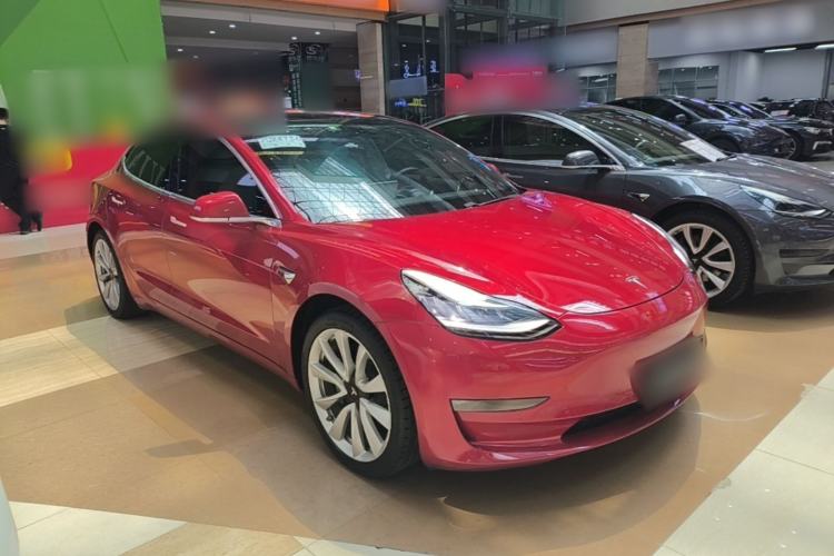 Used Tesla Model 3 2020 Refreshed Version Long-Range Rear-Wheel Drive Front Right 45 Deg