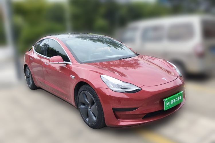 Used Tesla Model 3 2020 Revised Version Standard Range Rear-Wheel Drive – Upgraded Edition Front Right 45 Deg