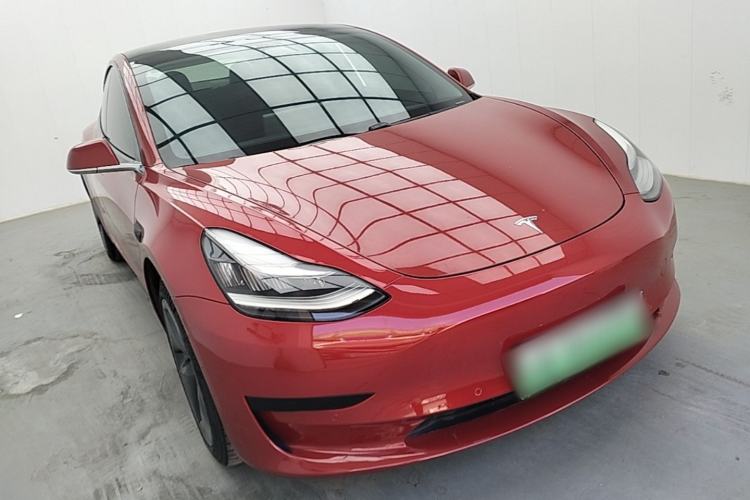 Used Tesla Model 3 2020 Standard Range Rear-Wheel Drive Upgraded Version Front Right 45 Deg