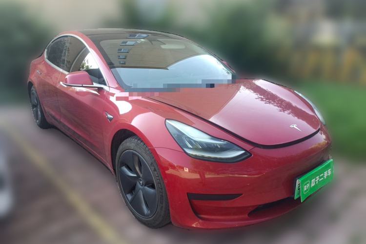 Used Tesla Model 3 2020 Standard Range Rear-Wheel Drive Upgraded Version Front Right 45 Deg
