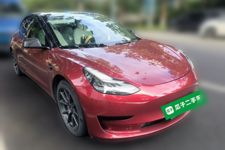 Used Tesla Model 3 2020 Standard Range Rear-Wheel Drive Upgraded Version Front Right 45 Deg