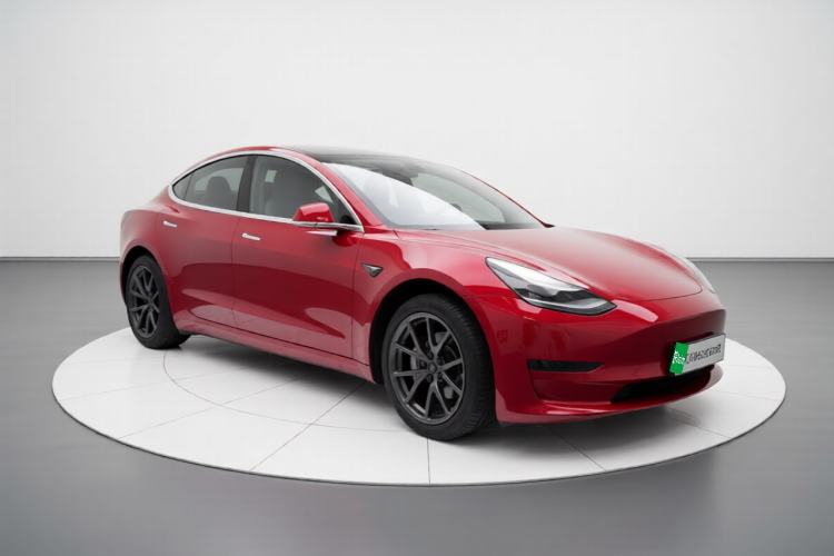 Used Tesla Model 3 2020 Revised Version Standard Range Rear-Wheel Drive – Upgraded Edition Front Right 45 Deg