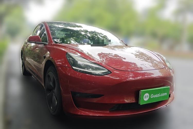 Used Tesla Model 3 2020 Refreshed Version Long-Range Rear-Wheel Drive Front Right 45 Deg