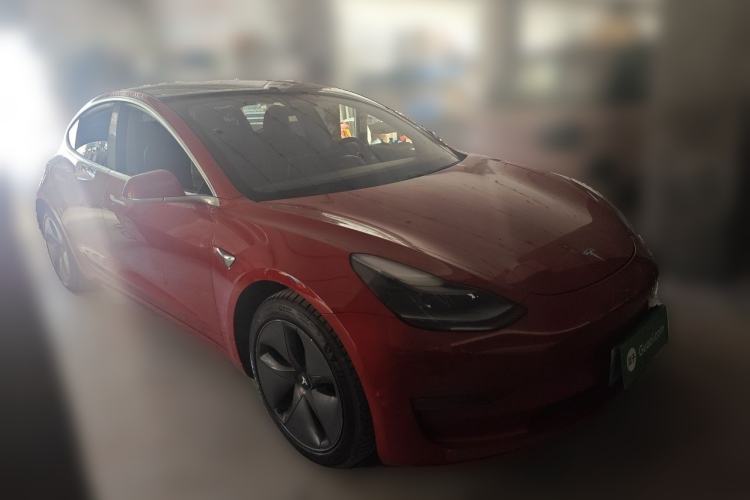 Used Tesla Model 3 2020 Refreshed Version Long-Range Rear-Wheel Drive Front Right 45 Deg