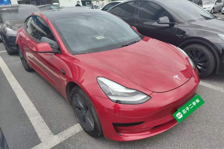 Used Tesla Model 3 2020 Revised Version Standard Range Rear-Wheel Drive – Upgraded Edition Front Right 45 Deg