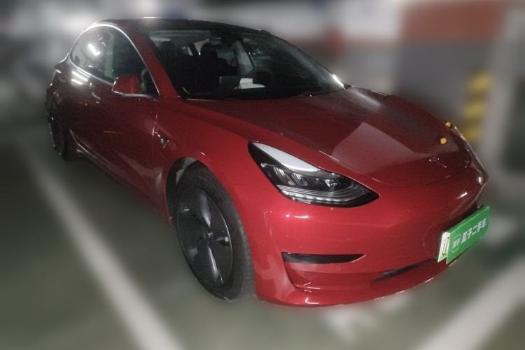Used Tesla Model 3 2020 Standard Range Rear-Wheel Drive Upgraded Version Front Right 45 Deg