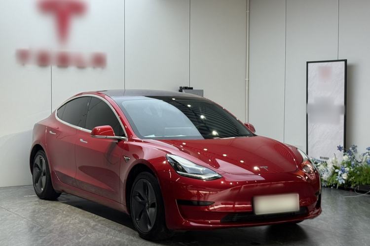 Used Tesla Model 3 2020 Revised Version Standard Range Rear-Wheel Drive – Upgraded Edition Front Right 45 Deg