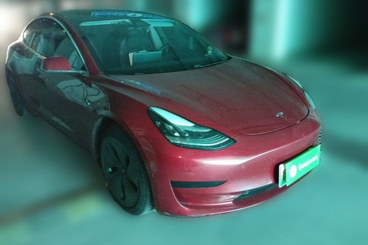 Used Tesla Model 3 2020 Standard Range Rear-Wheel Drive Upgraded Version Front Right 45 Deg
