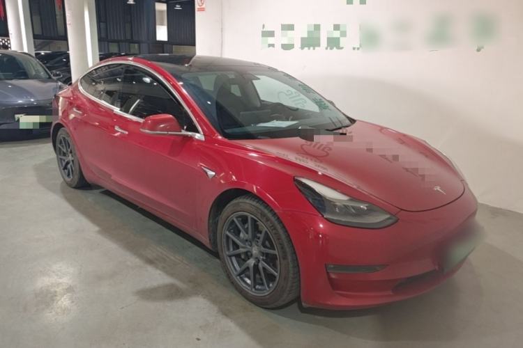 Used Tesla Model 3 2020 Refreshed Version Long-Range Rear-Wheel Drive Front Right 45 Deg
