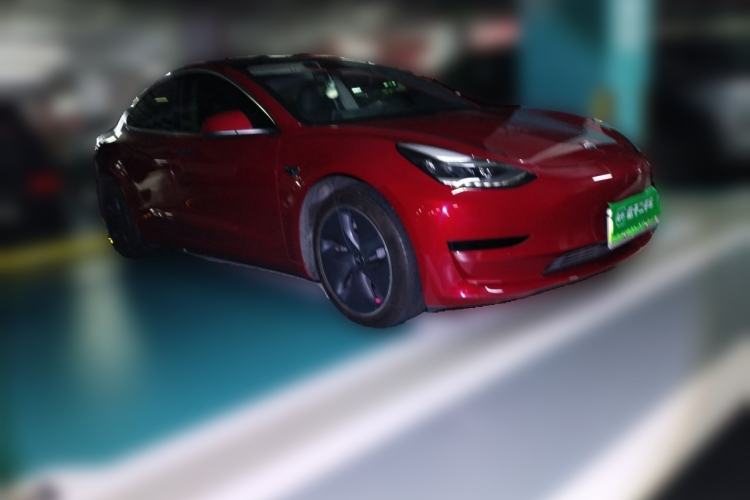 Used Tesla Model 3 2020 Standard Range Rear-Wheel Drive Upgraded Version Front Right 45 Deg