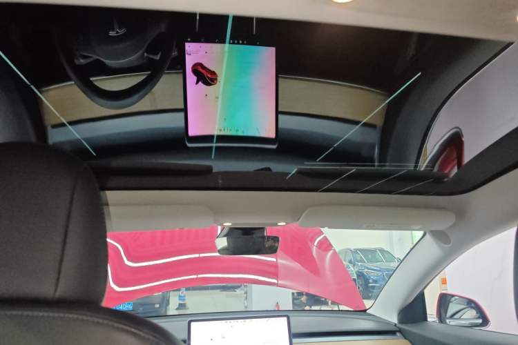 Used Tesla Model 3 2020 Revised Version Standard Range Rear-Wheel Drive – Upgraded Edition Headliner