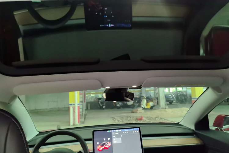Used Tesla Model 3 2020 Revised Version Standard Range Rear-Wheel Drive – Upgraded Edition Headliner