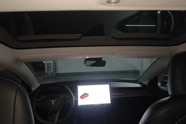 Used Tesla Model 3 2020 Revised Version Standard Range Rear-Wheel Drive – Upgraded Edition Headliner