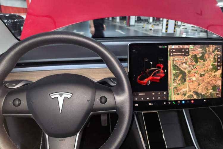 Used Tesla Model 3 2020 Revised Version Standard Range Rear-Wheel Drive – Upgraded Edition Instrument Cluster