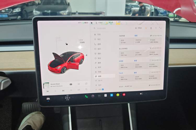 Used Tesla Model 3 2020 Revised Version Standard Range Rear-Wheel Drive – Upgraded Edition Instrument Cluster