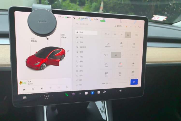 Used Tesla Model 3 2020 Refreshed Version Long-Range Rear-Wheel Drive Instrument Cluster
