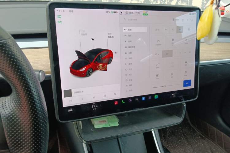 Used Tesla Model 3 2020 Revised Version Standard Range Rear-Wheel Drive – Upgraded Edition Instrument Cluster