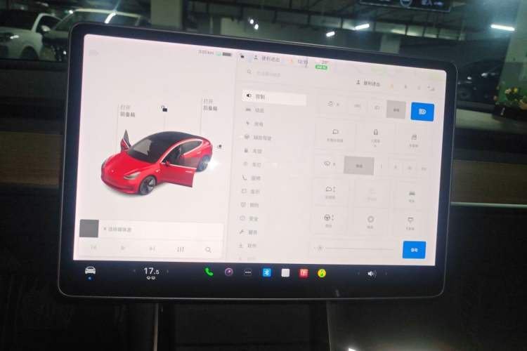 Used Tesla Model 3 2020 Revised Version Standard Range Rear-Wheel Drive – Upgraded Edition Instrument Cluster