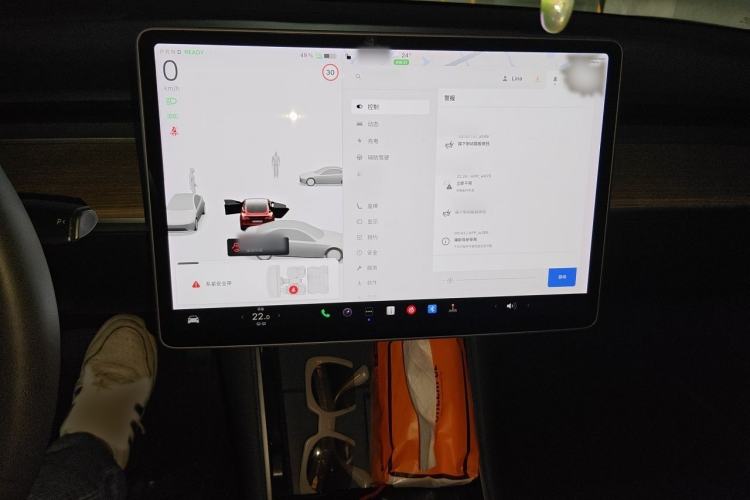 Used Tesla Model 3 2020 Revised Version Standard Range Rear-Wheel Drive – Upgraded Edition Instrument Cluster