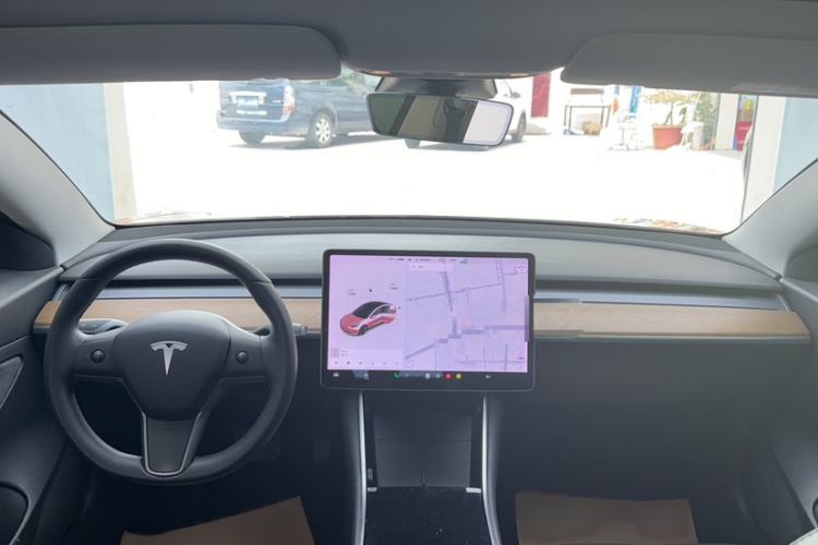 Used Tesla Model 3 2020 Standard Range Rear-Wheel Drive Upgraded Version Interior 12