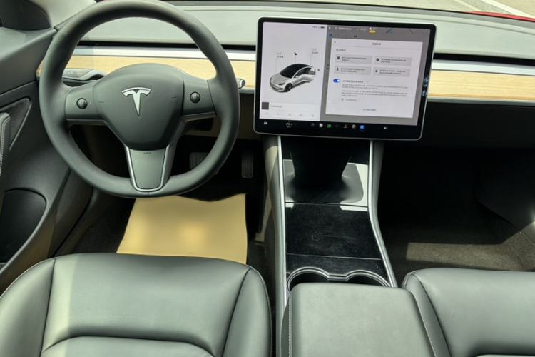 Used Tesla Model 3 2020 Standard Range Rear-Wheel Drive Upgraded Version Interior 8
