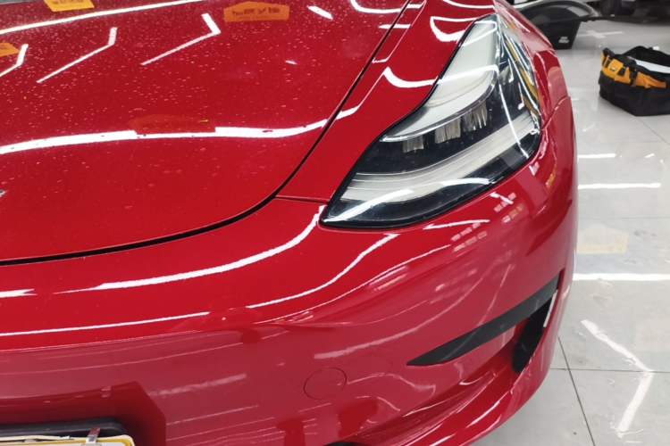 Used Tesla Model 3 2020 Standard Range Rear-Wheel Drive Upgraded Version Left Front Headlight