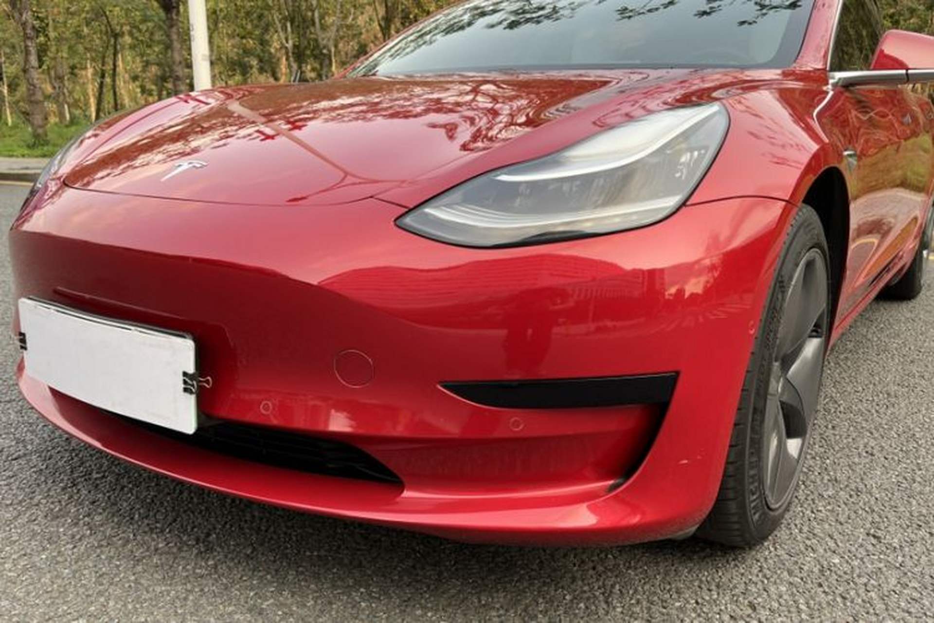Used Tesla Model 3 2020 Standard Range Rear-Wheel Drive Upgraded Version Left Front Headlight