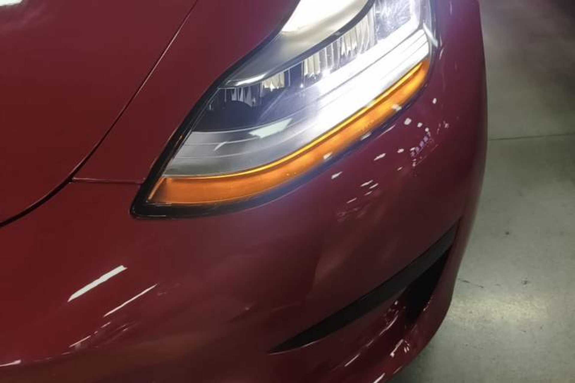 Used Tesla Model 3 2020 Standard Range Rear-Wheel Drive Upgraded Version Left Front Headlight