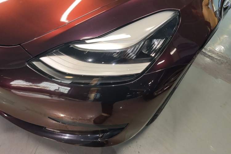 Used Tesla Model 3 2020 Revised Version Standard Range Rear-Wheel Drive – Upgraded Edition Left Front Headlight