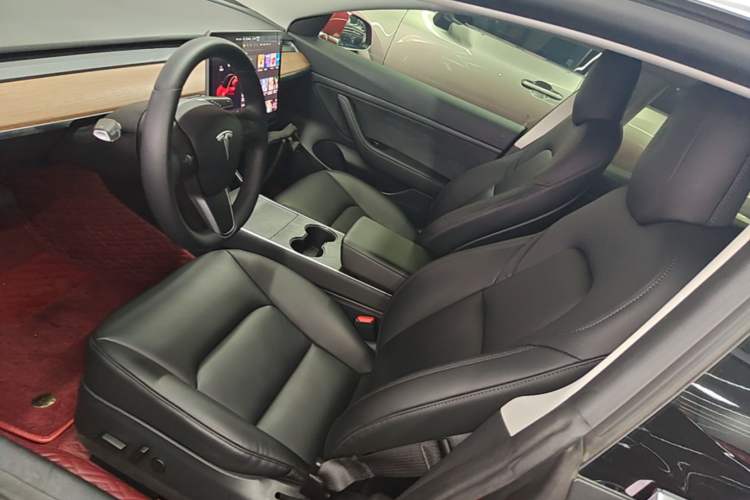 Used Tesla Model 3 2020 Standard Range Rear-Wheel Drive Upgraded Version Left Front Seat