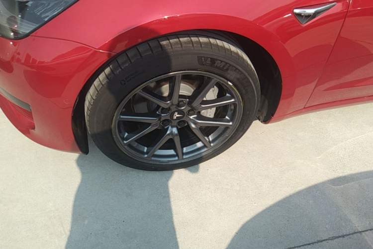 Used Tesla Model 3 2020 Standard Range Rear-Wheel Drive Upgraded Version Left Front Wheel Hub