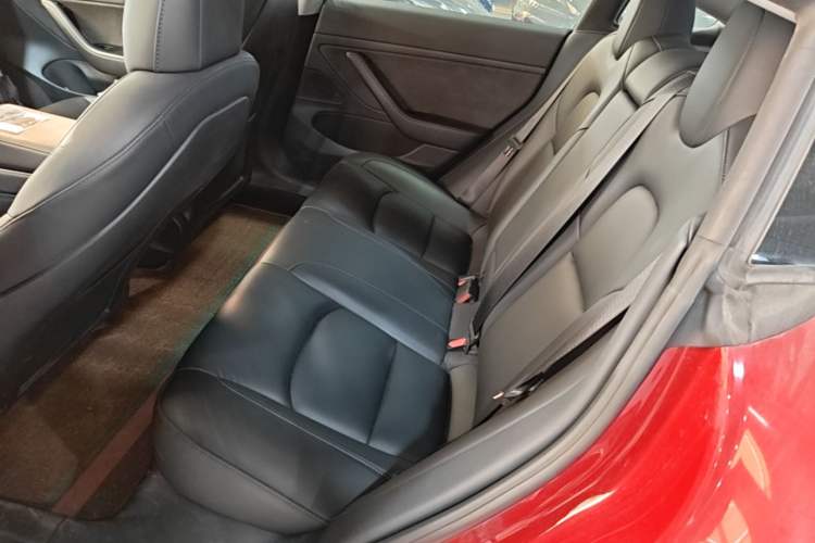 Used Tesla Model 3 2020 Revised Version Standard Range Rear-Wheel Drive – Upgraded Edition Left Rear Seat