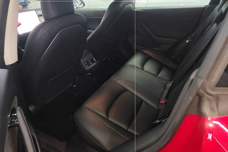 Used Tesla Model 3 2020 Standard Range Rear-Wheel Drive Upgraded Version Left Rear Seat