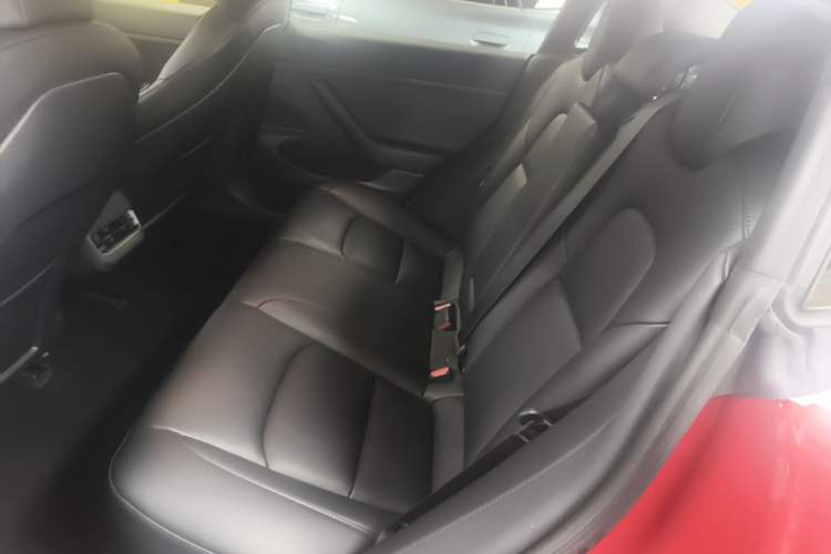 Used Tesla Model 3 2020 Standard Range Rear-Wheel Drive Upgraded Version Left Rear Seat