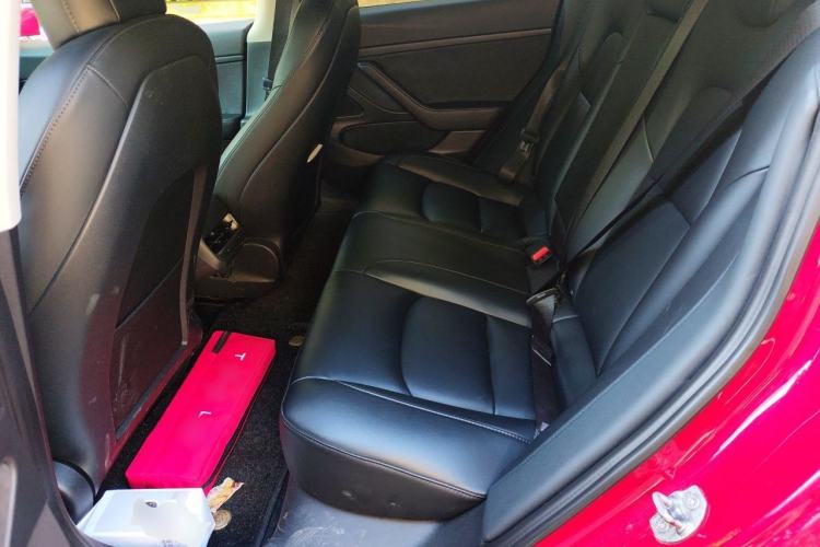 Used Tesla Model 3 2020 Standard Range Rear-Wheel Drive Upgraded Version Left Rear Seat
