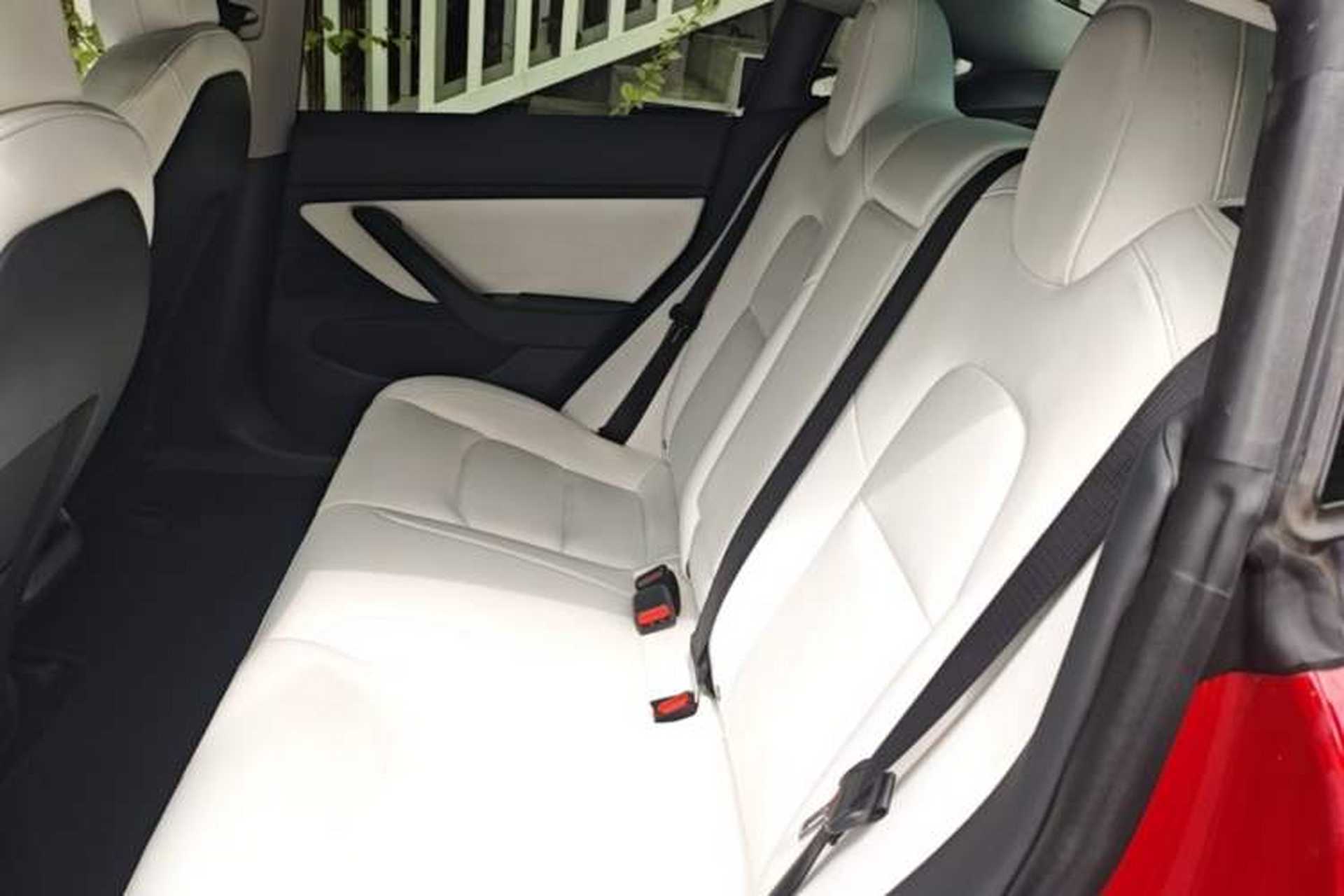 Used Tesla Model 3 2020 Refreshed Version Long-Range Rear-Wheel Drive Left Rear Seat