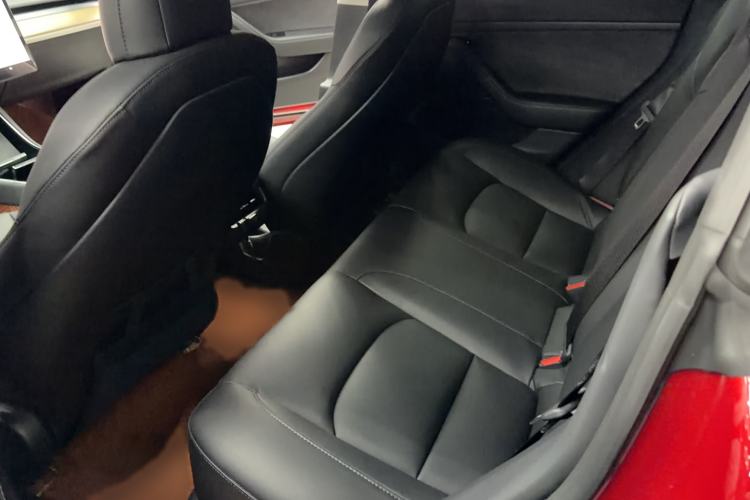 Used Tesla Model 3 2020 Standard Range Rear-Wheel Drive Upgraded Version Left Rear Seat