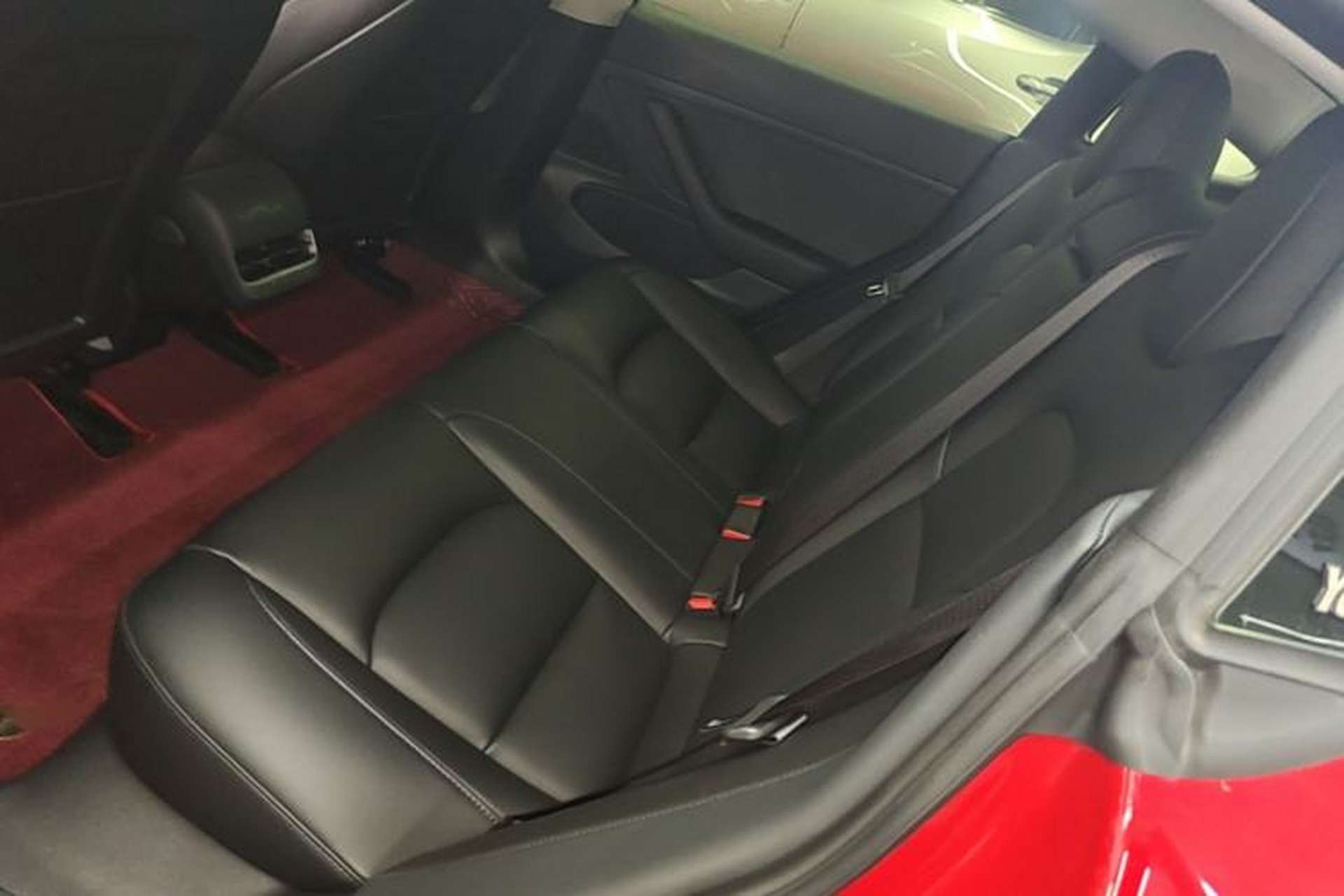 Used Tesla Model 3 2020 Standard Range Rear-Wheel Drive Upgraded Version Left Rear Seat