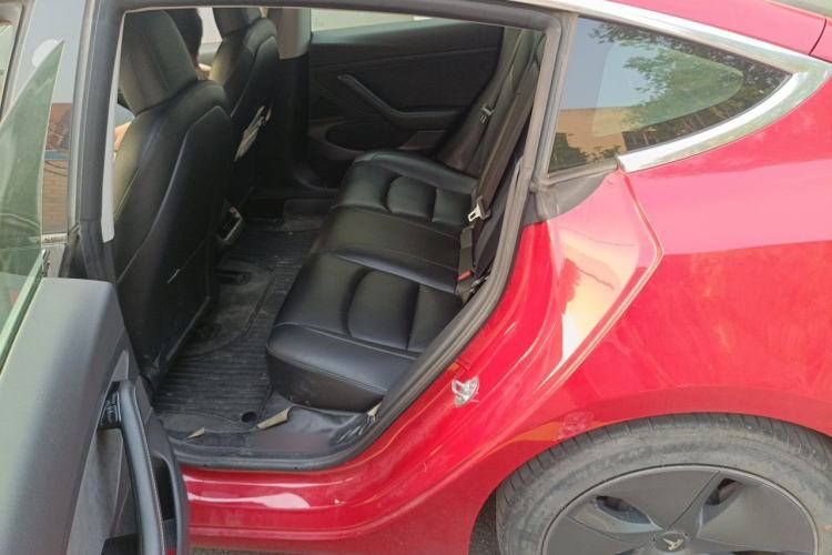 Used Tesla Model 3 2020 Revised Version Standard Range Rear-Wheel Drive – Upgraded Edition Left Rear Seat