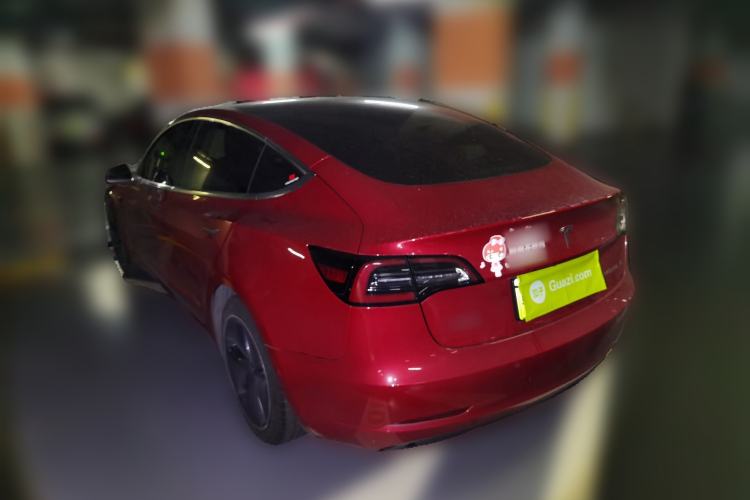 Used Tesla Model 3 2020 Standard Range Rear-Wheel Drive Upgraded Version Rear Left 45 Deg