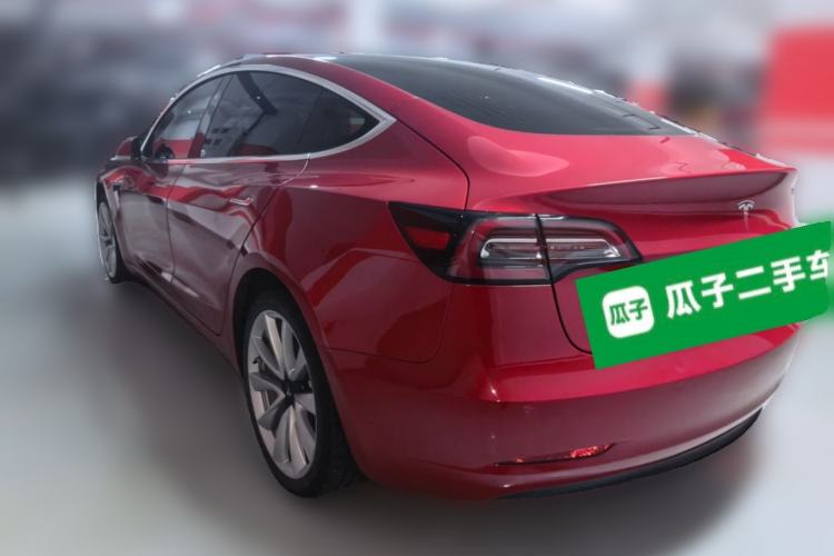 Used Tesla Model 3 2020 Revised Version Standard Range Rear-Wheel Drive – Upgraded Edition Rear Left 45 Deg