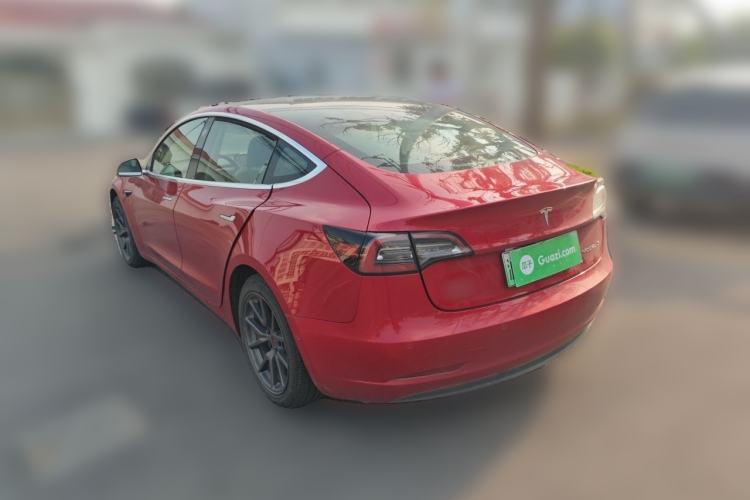 Used Tesla Model 3 2020 Standard Range Rear-Wheel Drive Upgraded Version Rear Left 45 Deg