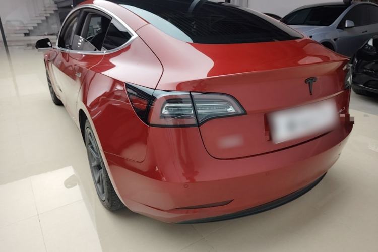 Used Tesla Model 3 2020 Standard Range Rear-Wheel Drive Upgraded Version Rear Left 45 Deg