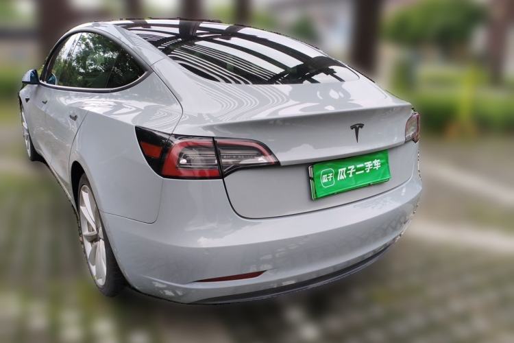 Used Tesla Model 3 2020 Standard Range Rear-Wheel Drive Upgraded Version Rear Left 45 Deg