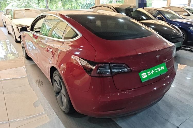 Used Tesla Model 3 2020 Revised Version Standard Range Rear-Wheel Drive – Upgraded Edition Rear Left 45 Deg